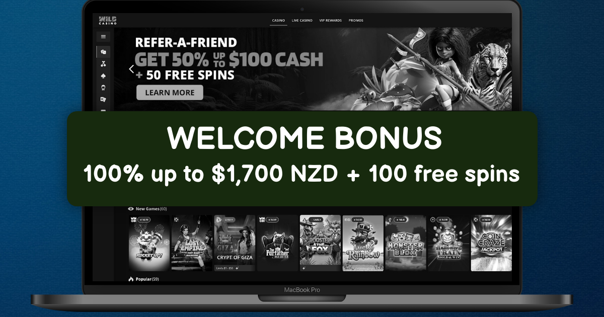 Wild Casino NZ - Casino Bonuses Online